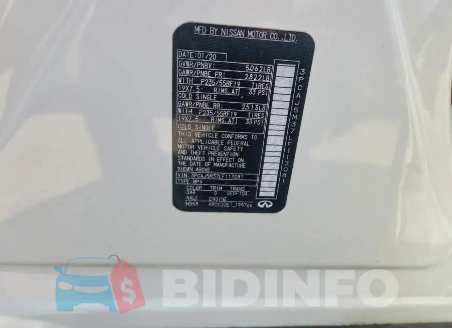 3PCAJ5M37LF113081 Photo# 13