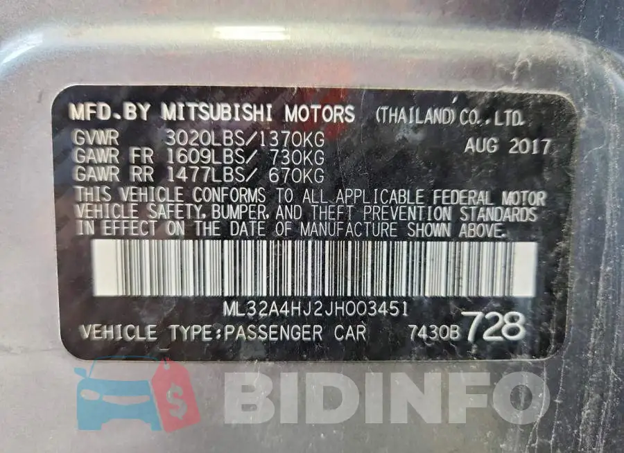 ML32A4HJ2JH003451 Photo# 12