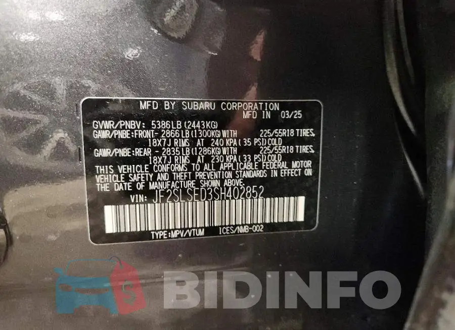 JF2SLSED3SH402852 Photo# 14