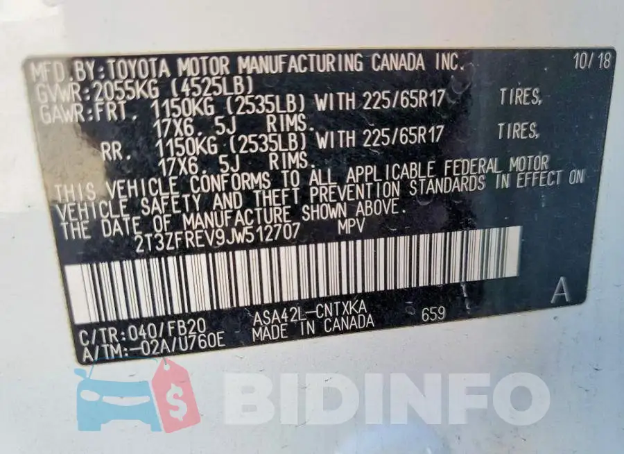 2T3ZFREV9JW512707 Photo# 12