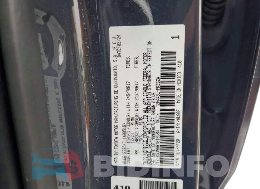 3TYLB5JN8RT010384 Photo# 12