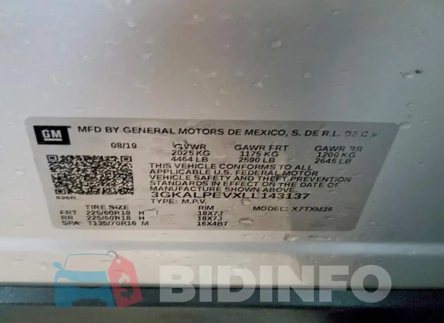 3GKALPEVXLL143137 Photo# 14