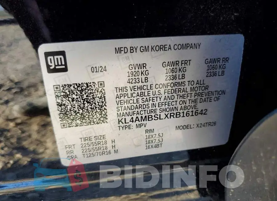 KL4AMBSLXRB161642 Photo# 14