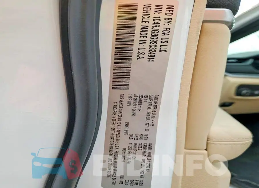 1C4RJGBG9SC324914 Photo# 13