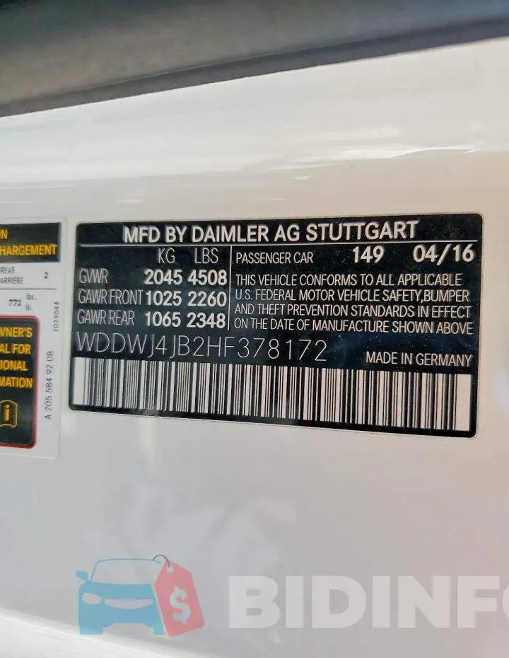 WDDWJ4JB2HF378172 Photo# 12