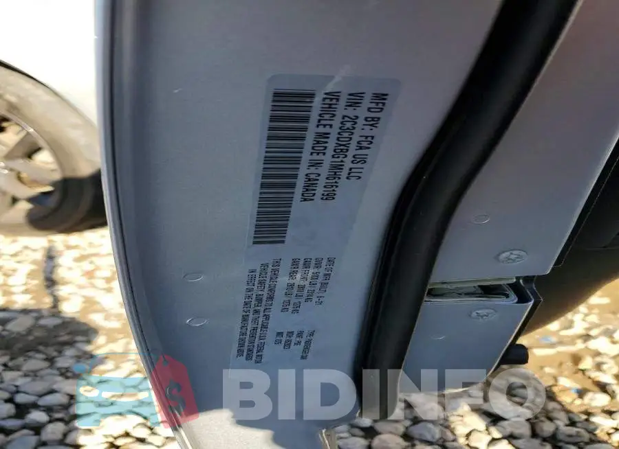 2C3CDXBG1MH616199 Photo# 13