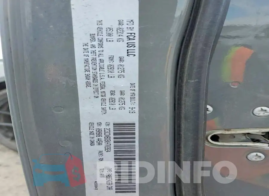 2C3CDXBG5KH702824 Photo# 12