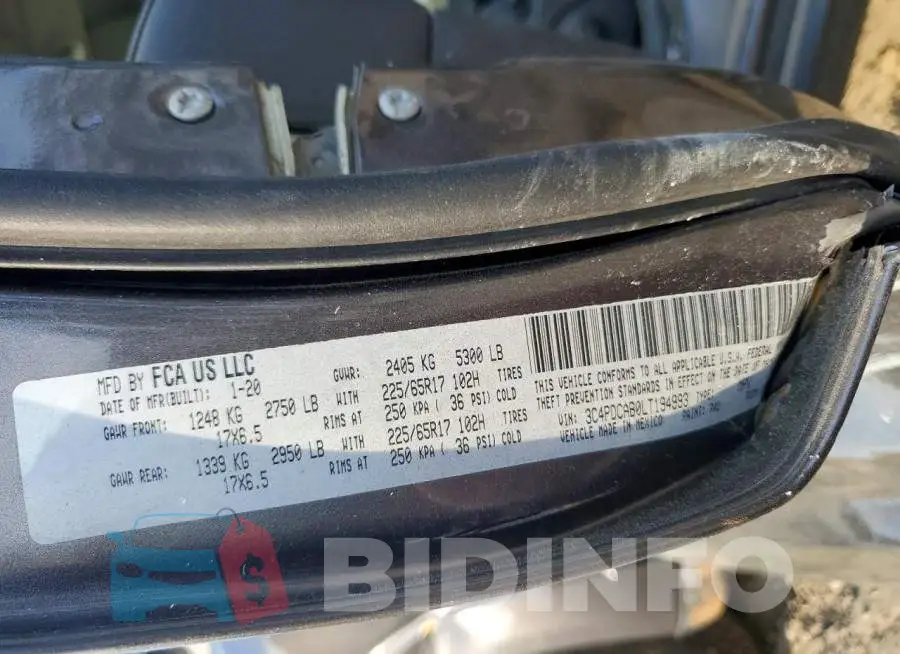 3C4PDCAB0LT194993 Photo# 13