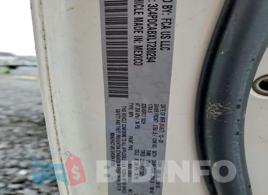 3C4PDCABXLT280294 Photo# 14