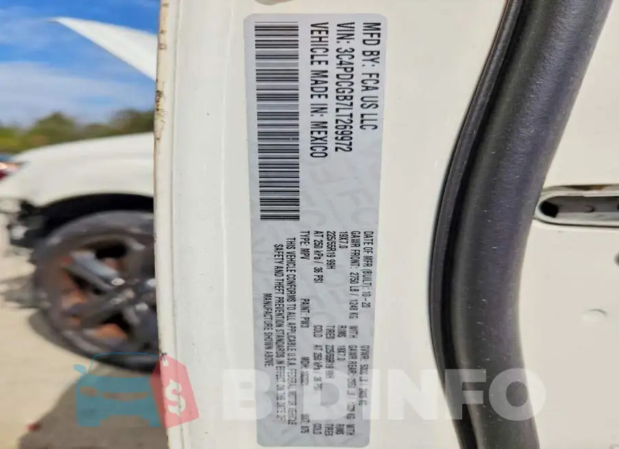 3C4PDCGB7LT269972 Photo# 14