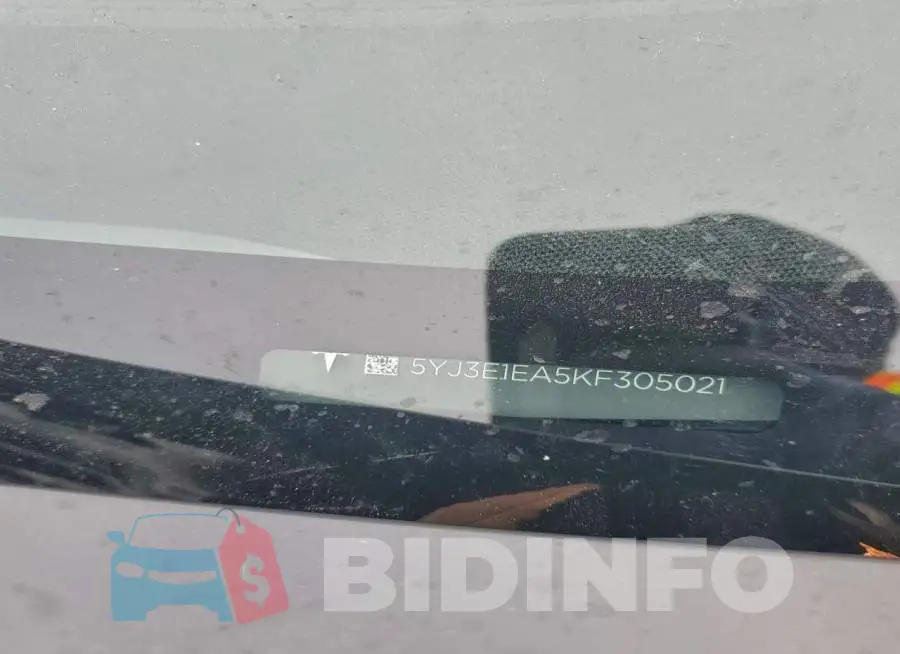 5YJ3E1EA5KF305021 Photo# 12