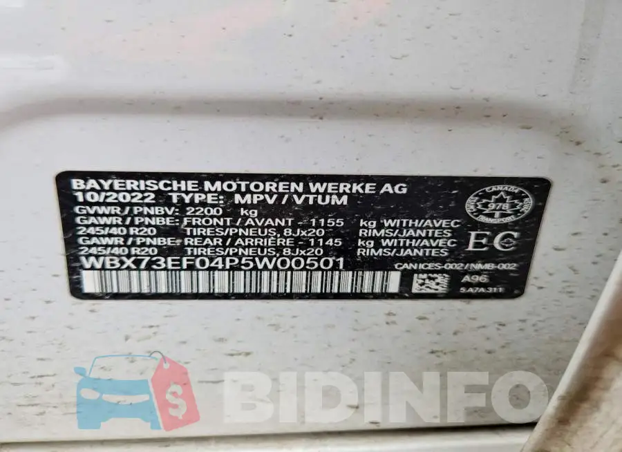 WBX73EF04P5W00501 Photo# 13