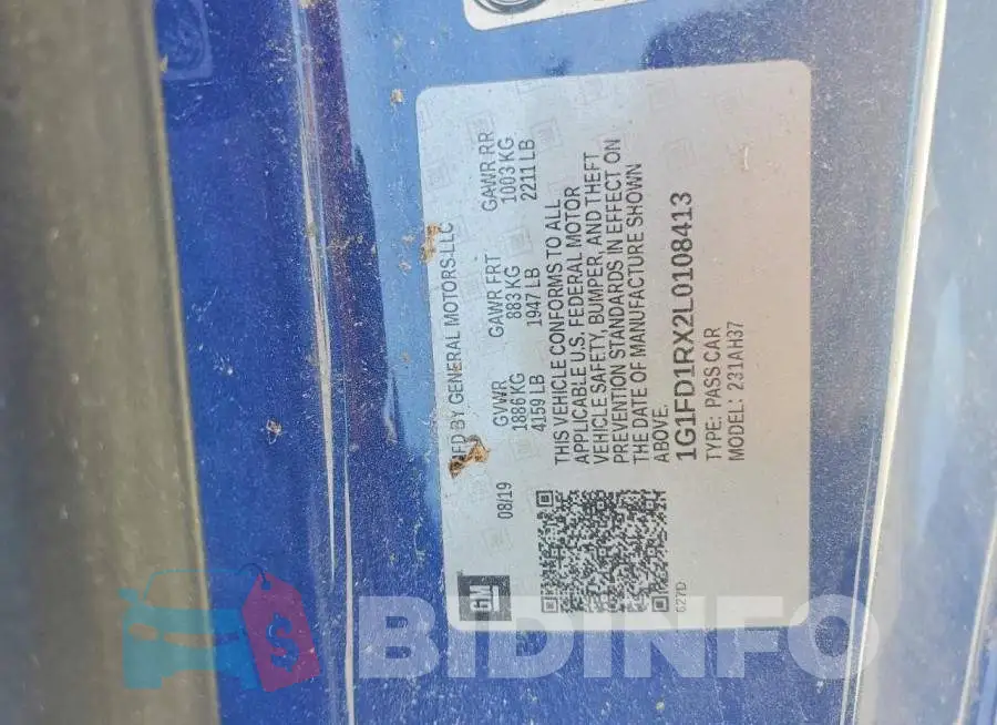 1G1FD1RX2L0108413 Photo# 12