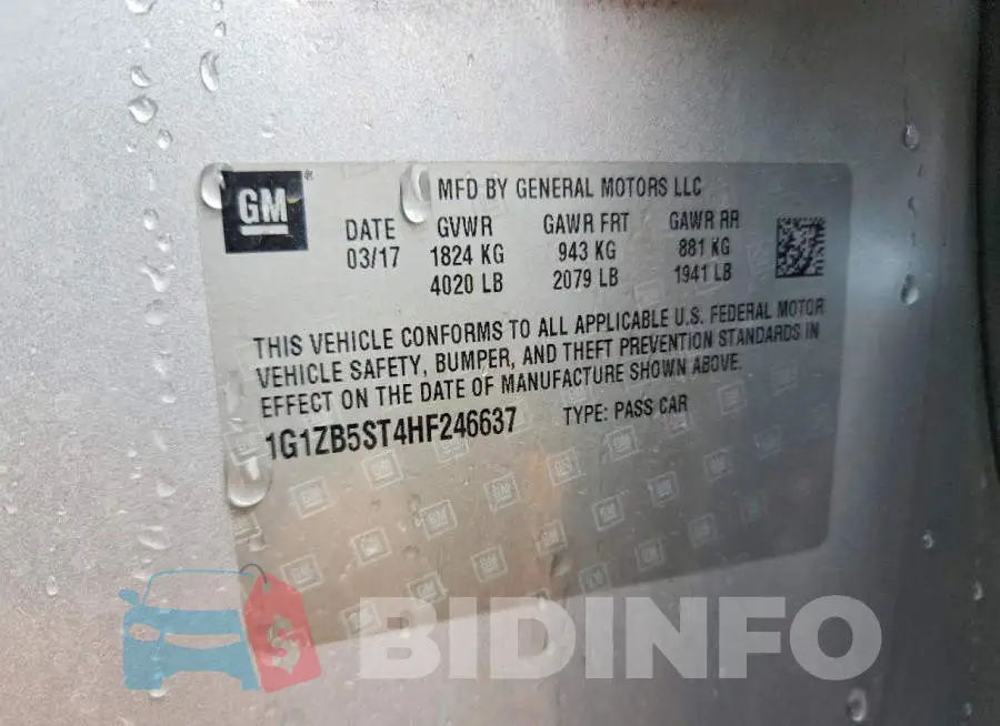 1G1ZB5ST4HF246637 Photo# 13