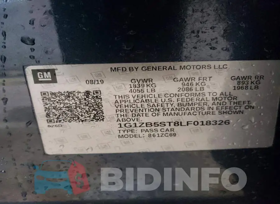 1G1ZB5ST8LF018326 Photo# 12