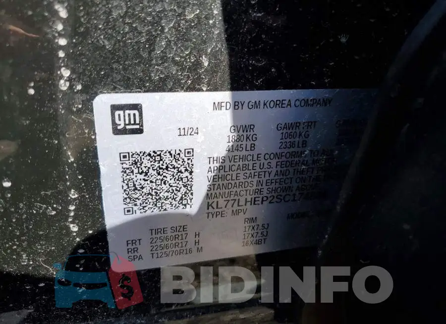 KL77LHEP2SC174886 Photo# 13
