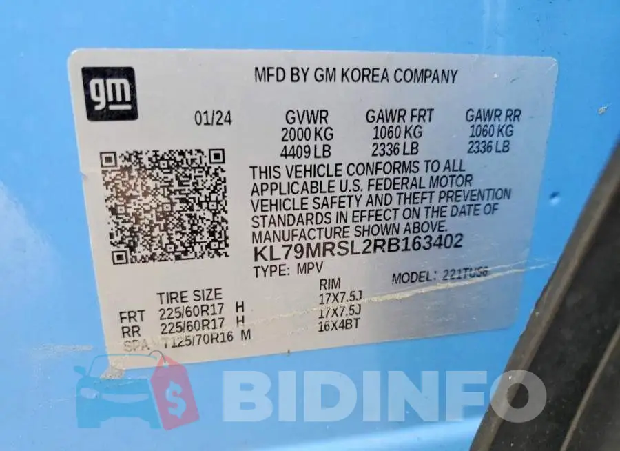 KL79MRSL2RB163402 Photo# 13