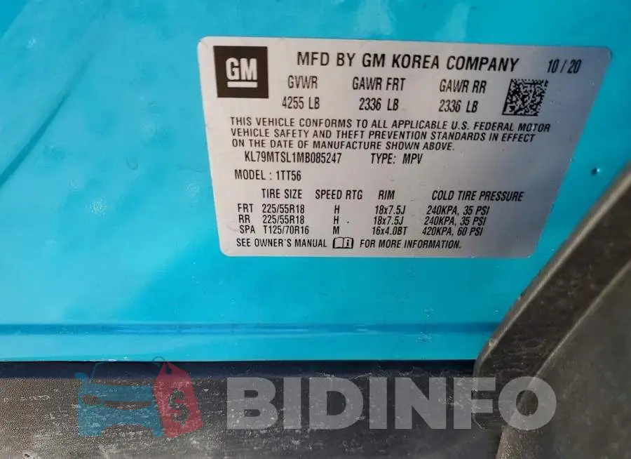 KL79MTSL1MB085247 Photo# 13