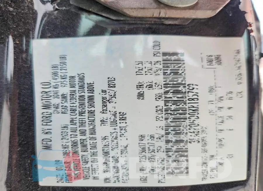 3FA6P0HD0KR185799 Photo# 13