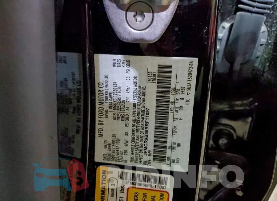 3FMCR9B66RRF11097 Photo# 13