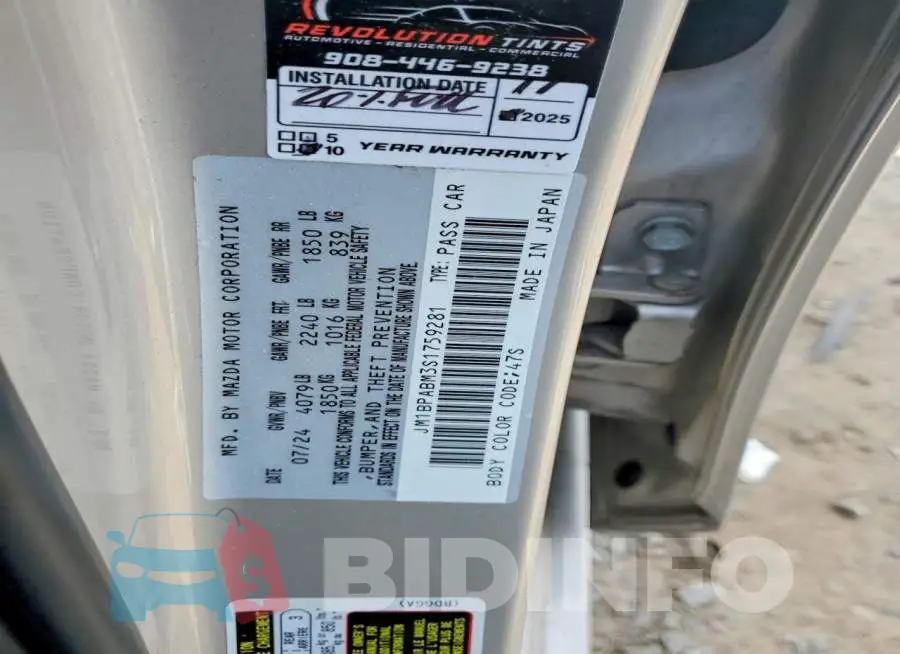 JM1BPABM3S1759281 Photo# 12