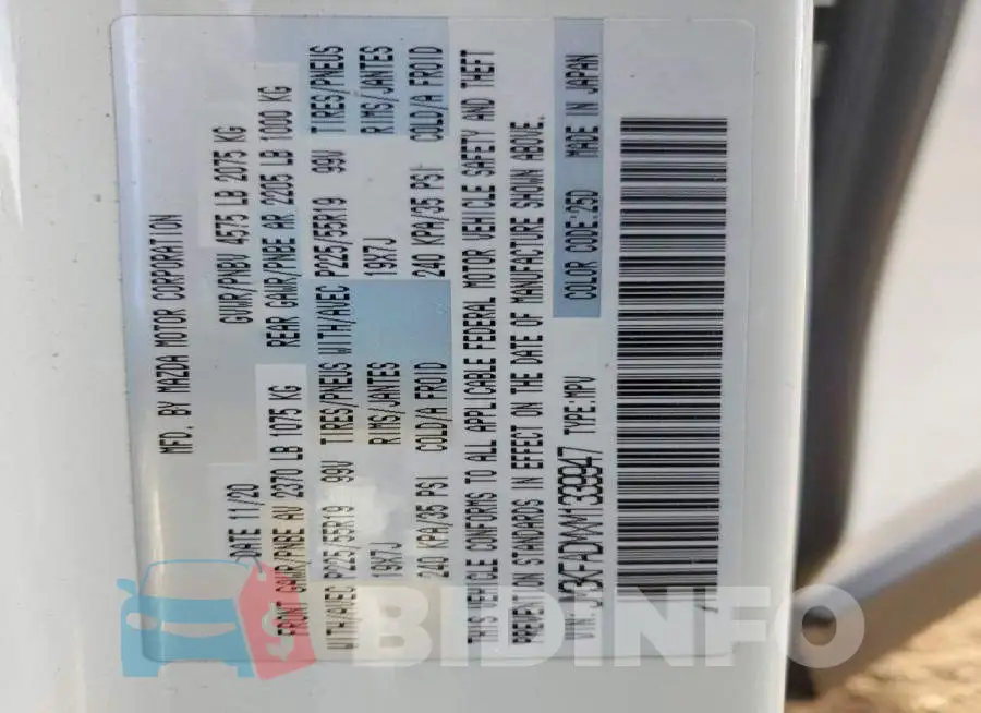 JM3KFADMXM1339947 Photo# 13