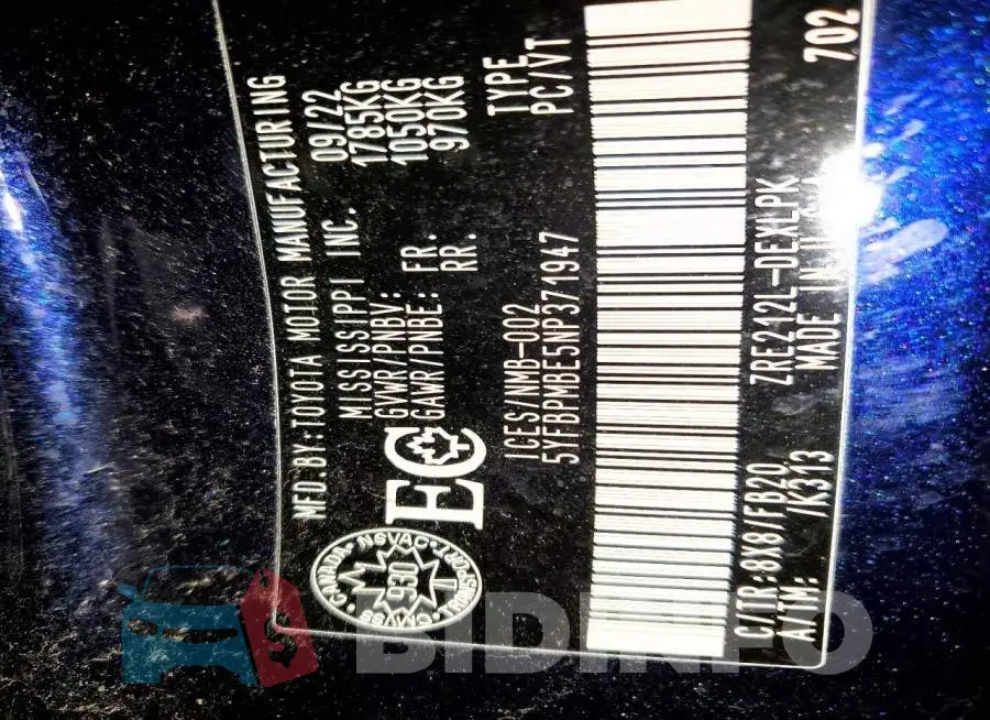 5YFBPMBE5NP371947 Photo# 13