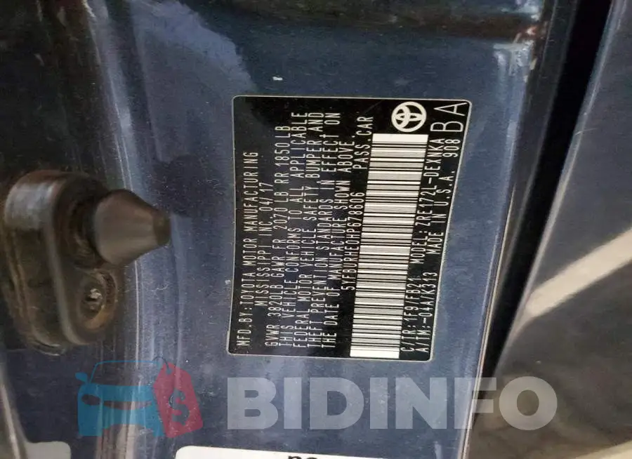 5YFBURHE0HP678606 Photo# 12