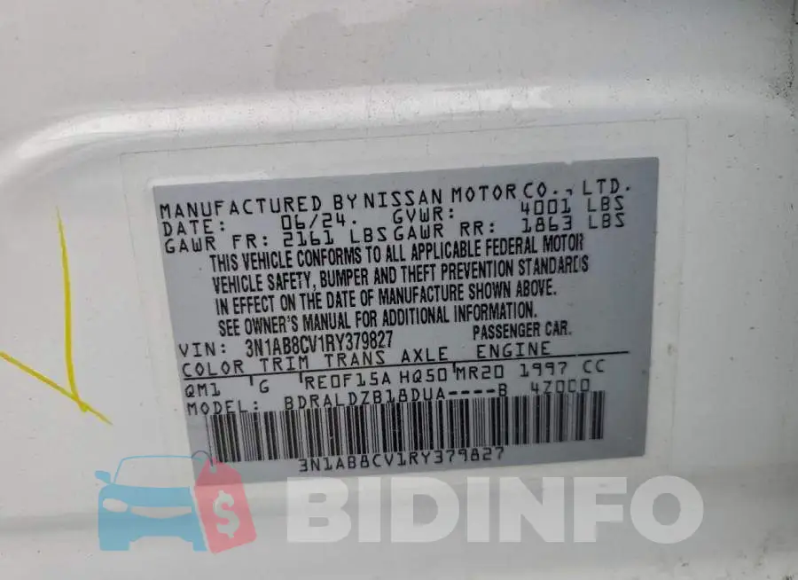 3N1AB8CV1RY379827 Photo# 12