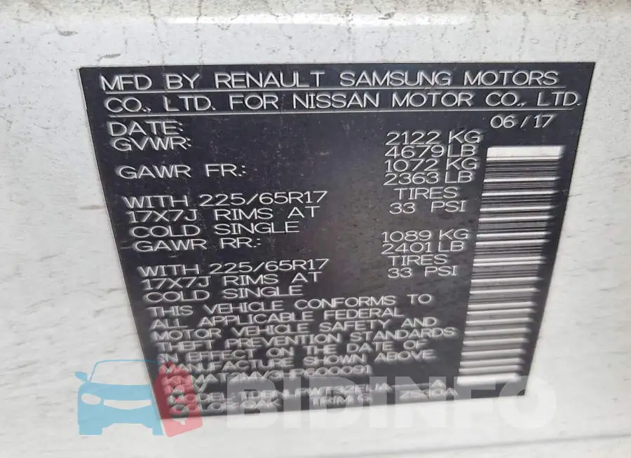 KNMAT2MV3HP600091 Photo# 12