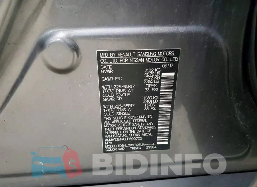 KNMAT2MV6HP600702 Photo# 13