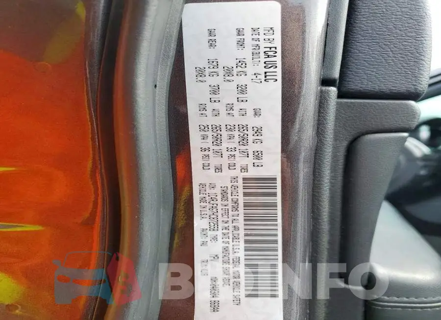 1C4RJFAG7HC872558 Photo# 14