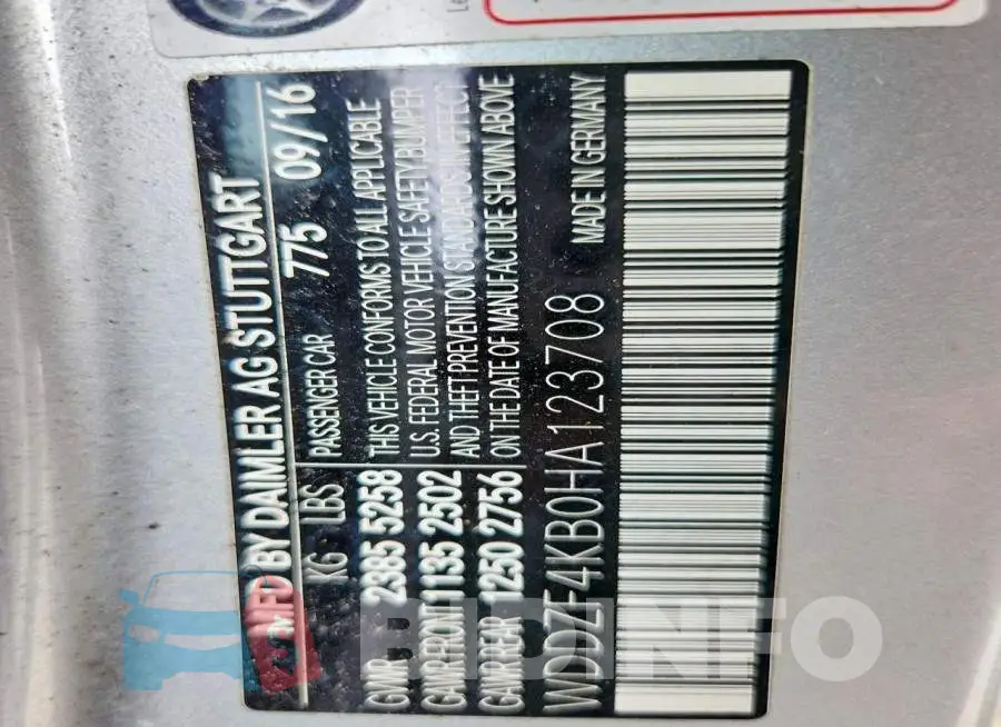 WDDZF4KB0HA123708 Photo# 12