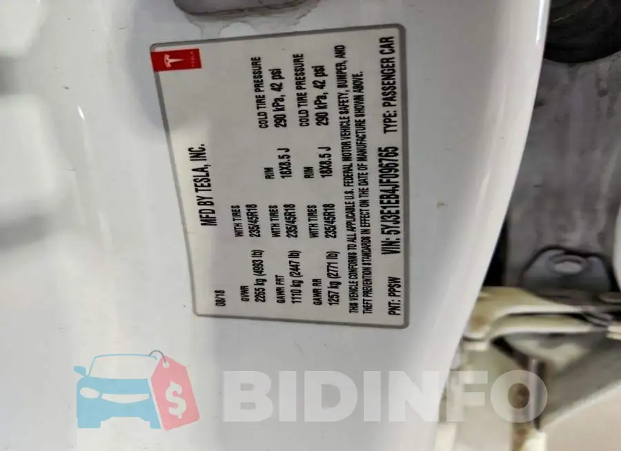 5YJ3E1EB4JF096765 Photo# 12