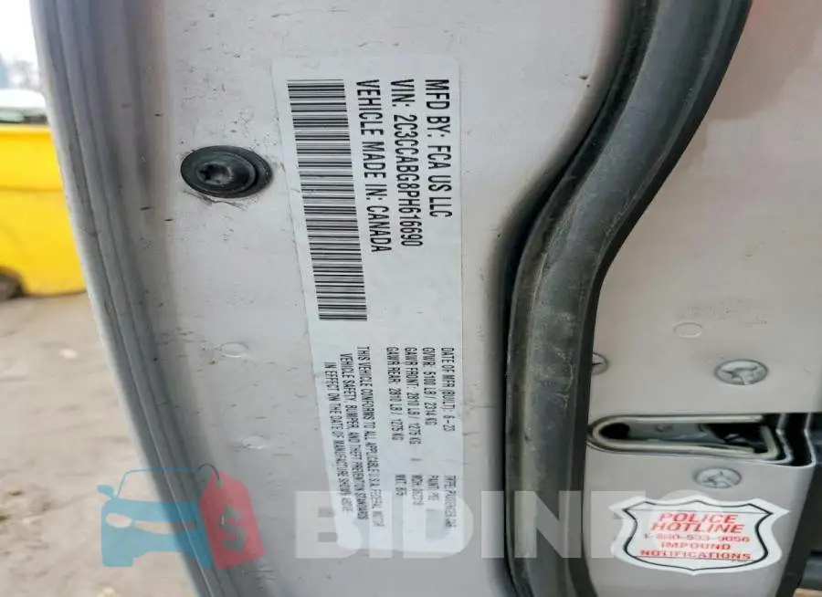 2C3CCABG8PH616690 Photo# 12