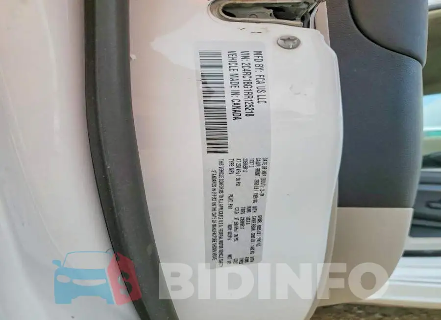 2C4RC1BG1RR125218 Photo# 13