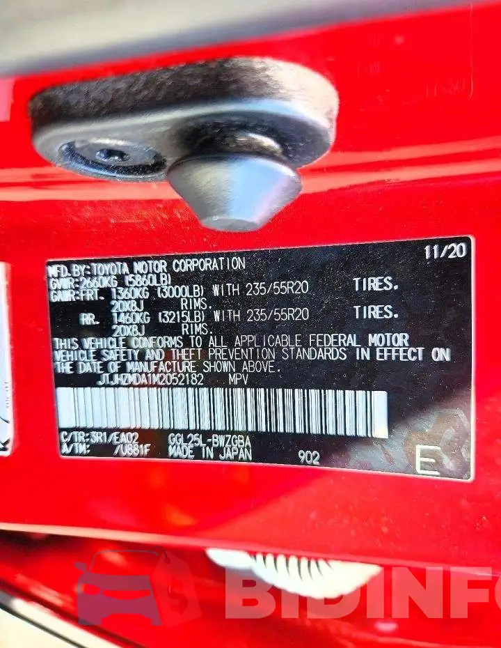 JTJHZMDA1M2052182 Photo# 14
