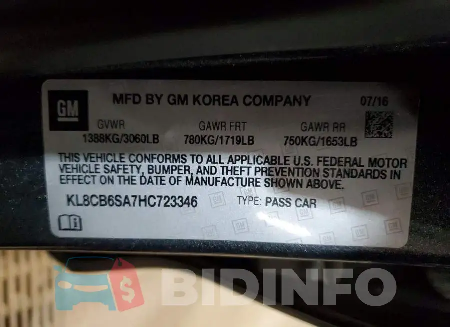 KL8CB6SA7HC723346 Photo# 12