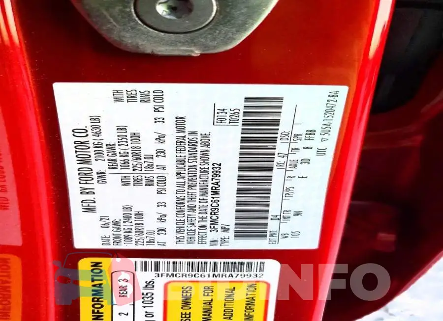 3FMCR9C61MRA79932 Photo# 14