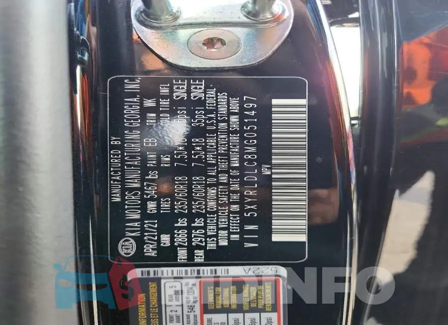 5XYRLDLC8MG051497 Photo# 14