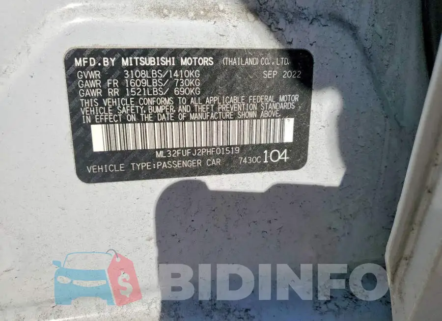 ML32FUFJ2PHF01519 Photo# 12