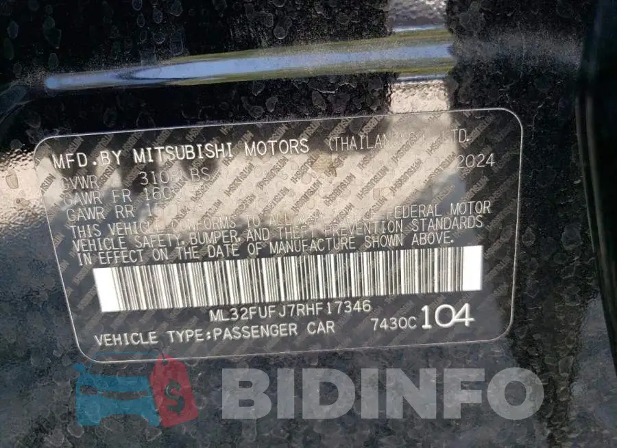 ML32FUFJ7RHF17346 Photo# 12