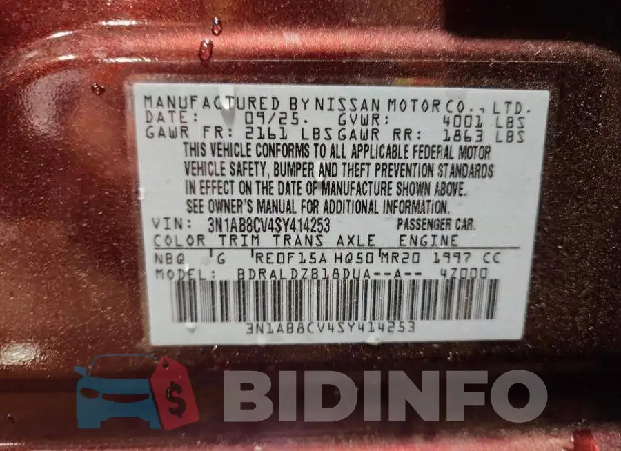 3N1AB8CV4SY414253 Photo# 12