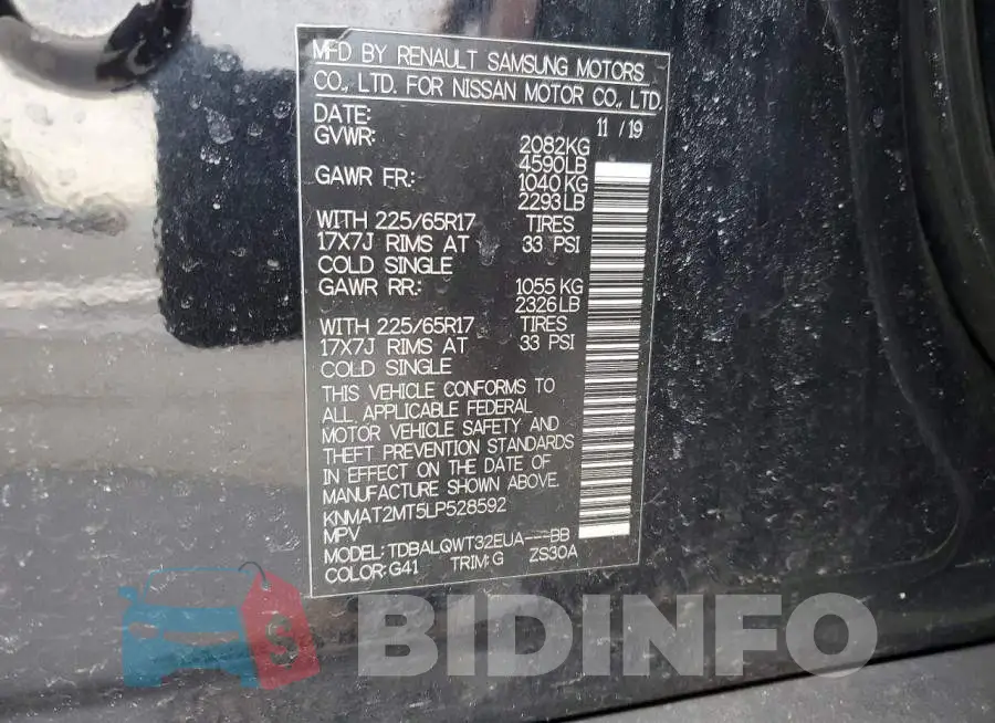 KNMAT2MT5LP528592 Photo# 13