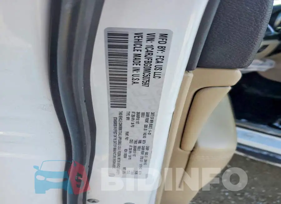 1C4RJFBG0MC507597 Photo# 12