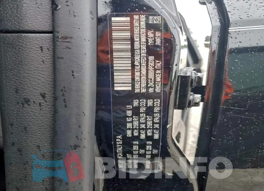 ZACCJBBB5HPG63168 Photo# 14