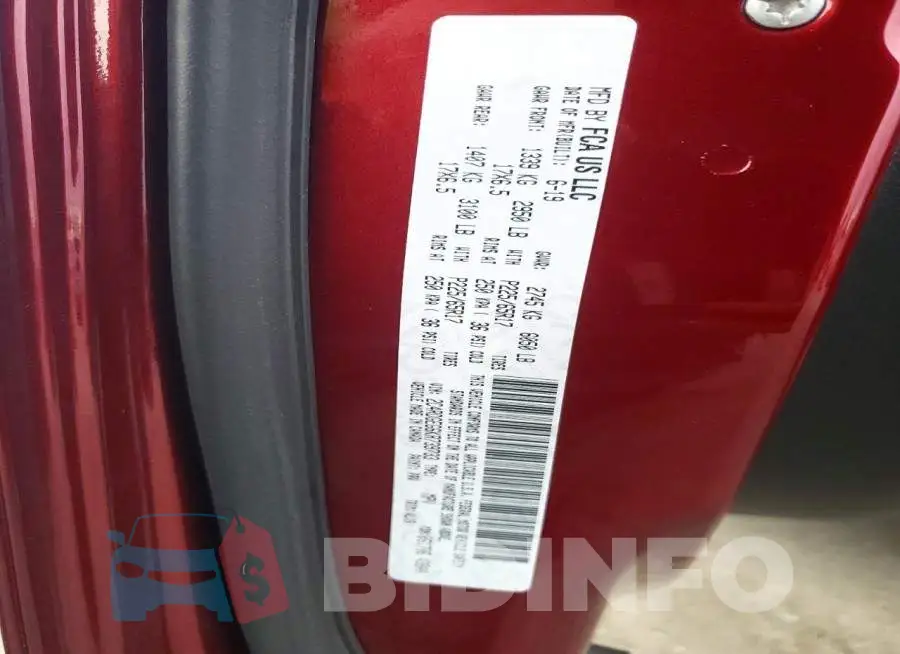 2C4RDGEG6KR739733 Photo# 14