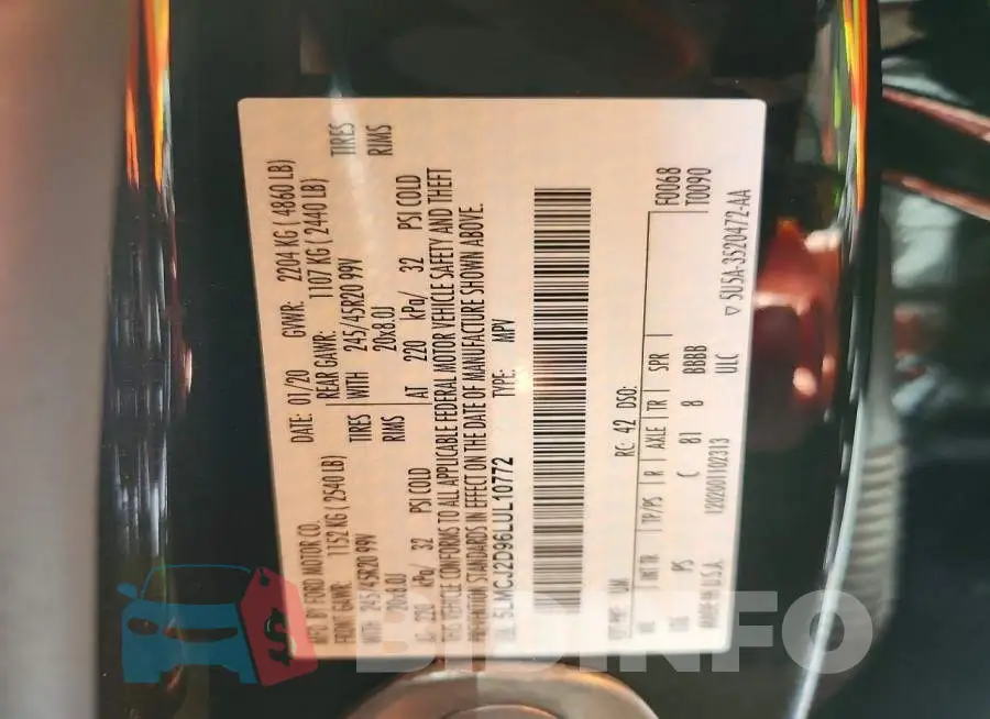 5LMCJ2D96LUL10772 Photo# 13