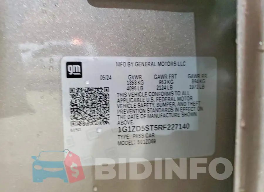 1G1ZD5ST5RF227140 Photo# 12
