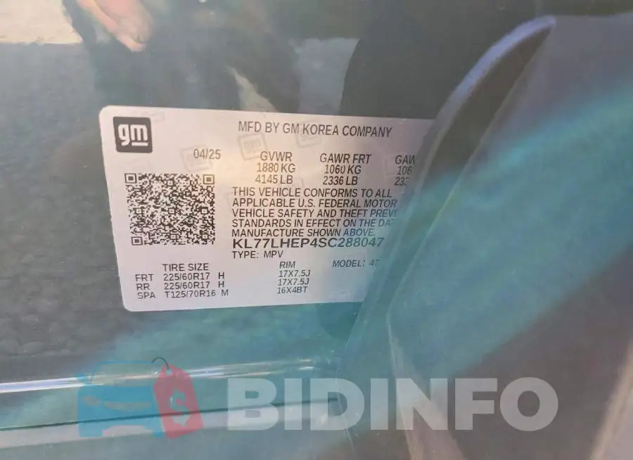 KL77LHEP4SC288047 Photo# 12